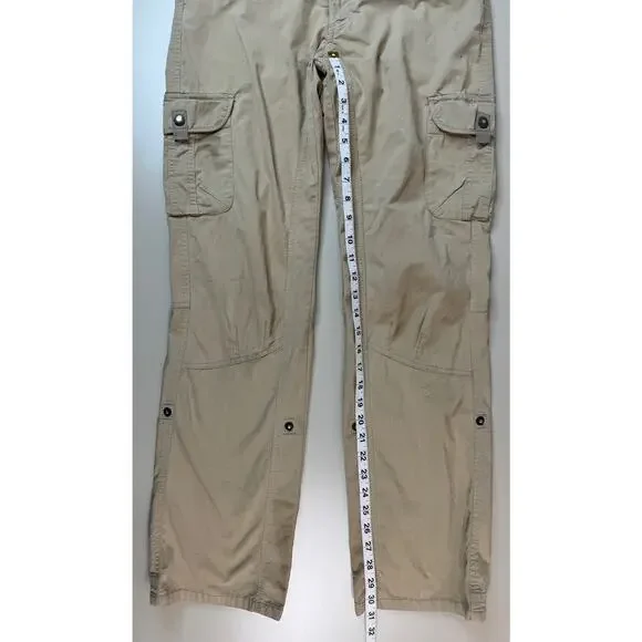 Kuhl Splash Roll Up Pant Light Khaki Womens 4 Regular Gorpcore Hiking Outdoor - Picture 10 of 16